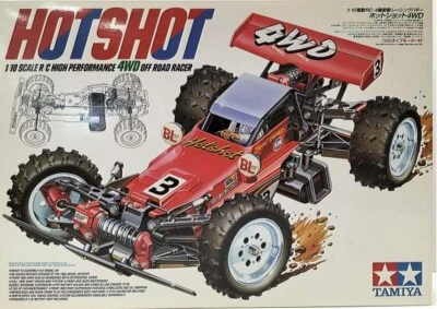 TAMIYA 1/10 Hot Shot 2007 Electric RC Car Series No.391 Off-road TAM58391 japan - Image 1 of 4