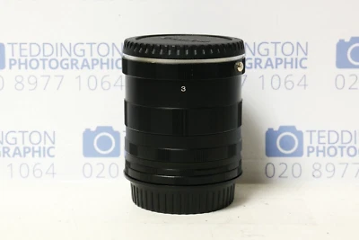 Extension Tubes, Set of 3 for Canon EOS/EF Mount - Unbranded - Image 1 of 2