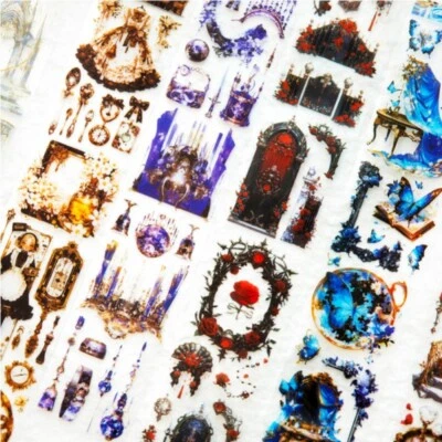 200cm/roll Land of Dark Magic Decorative Tape Cartoon Stickers - image 1 of 4