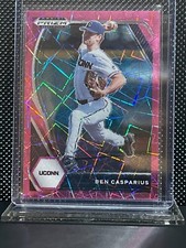 2021 Panini Prizm Draft Picks Ben Casparius [Pink Velocity Prizm] #162