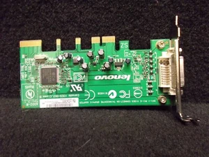 IBM/Lenovo Low Profile PCI Express, DVI, ATX, FRU39J9334. #X-48-18 - Picture 1 of 3