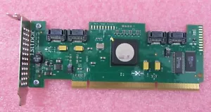 LSI Logic SAS3041XL-S PCI-x 4-Port SAS Controller 03-01084-04B w/ LP Bracket - Picture 1 of 4