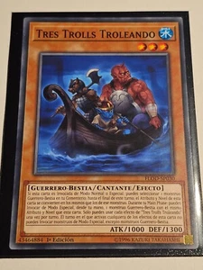 Three Trolling Trolls●YUGIOH●FLOD●COMMON●SPANISH●NM●34265 - Picture 1 of 1