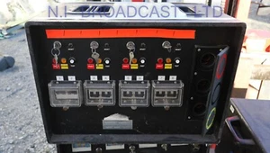 400 ampères unité d'éclairage 8x boîte de distribution de sortie avec modèle 8x45 fdu 1phase Sol - Photo 1 sur 11