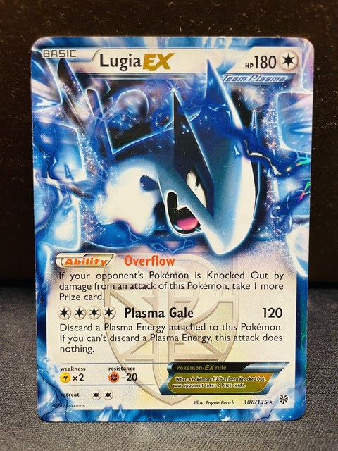 Lugia Ex - Carta Pokémon Original Tempestade Plasma, Jogo de Tabuleiro  Original Copag Usado 67807863