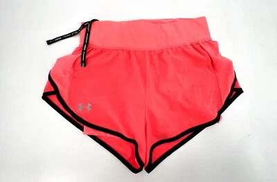 Under Armour Shorts Womens Small Pink Running Pull On Pocket Workout Lineed - Image 1 of 4