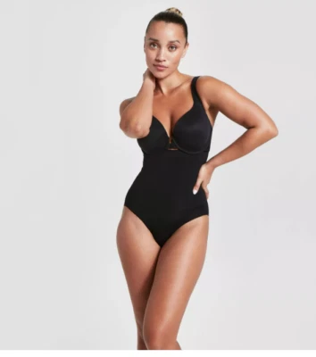 Assets By Spanx - Cuecas de controle femininas resultados notáveis cintura alta - Preto-S - Imagem 1 de 3