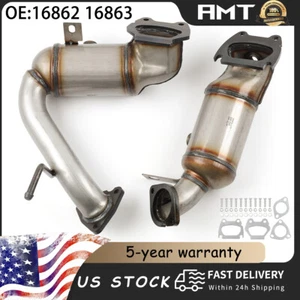 Catalytic Converter Set For 2015-17 Chrysler 200 3.6L 2014-18 Jeep Cherokee 3.2L - Picture 1 of 12