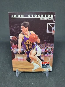 John Stockton 1992 SkyBox USA Basketball Best Game #85 - Picture 1 of 2