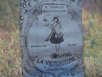 souvenir militaire 14/18 chicorée du Nord " la victorieuse " - Photo 1/3