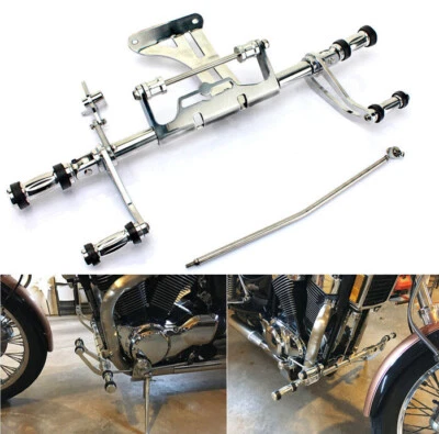 Controles delanteros estriberas para Suzuki VS1400 Intruder 87-04 Boulevard S83 05-09 Foto 1 de 4