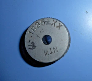 A.G. Davis * 0,1885" * classe XX * bagage bague maître min * 0,001" plus de 0,1875" 3/16 - Photo 1/2