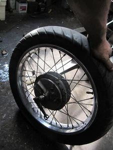 2004 honda cb250 nighthawk front wheel rim hub - Picture 1 of 1
