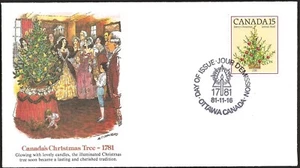 Canada   # 900    "1781 CHRISTMAS TREE"      Brand New  1981   Fleetwood Issue - Picture 1 of 2