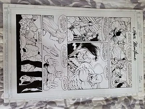 XENA ATFO 3 PG 20 ORIGINAL KUNST VON RON LIM & STEVE MONTANO AUTO/STEVE MONTANO COA - Bild 1 von 6