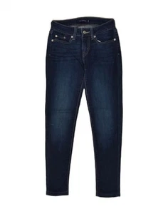 LEVI'S Womens Skinny Jeans US 0 XS W27 L26 Blue Cotton ZB03 - Picture 1 of 3