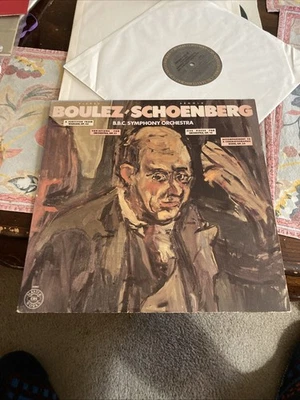 Boulez Conducts Schoenberg, BBC Symphony, Columbia M-35882, 1978, EX/EX - Image 1 of 4