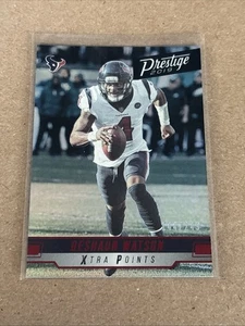 Deshaun Watson 2019 Prestige Red Xtra Points Serial Number /249 Houston Texans - Picture 1 of 4