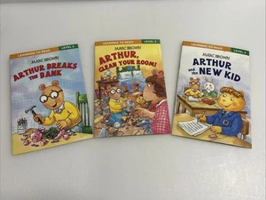 Arthur Learning To Read Level 2 Children’s Books Lot Of 3 FREE SHIP US/CANADA - Picture 1 of 8
