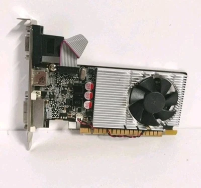 Scheda Video NVIDIA GeForce 510 1GB DDR3 – PCIe, HDMI/DVI/VGA Video Card ✅ - Immagine 1 di 3