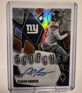 Plaxico Burress Panini Phoenix # SCS-PBS Scorched Auto /49 - Picture 1 of 2