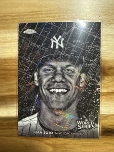 2025 Topps Chrome Juan Soto World Series At Night #WSN-8 SSP Yankees - Picture 1 of 2
