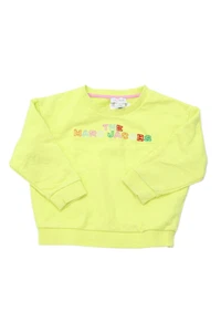 The Marc Jacobs Girls Round Neck Long Sleeves Graphic Sweatshirt Green Size S - Picture 1 of 5