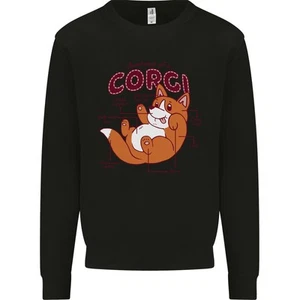 Corgi Anatomy Dog Kids Sweatshirt Jumper - Picture 1 of 31
