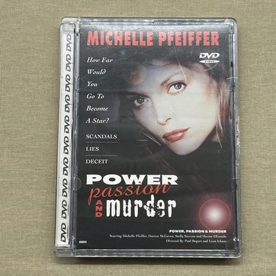 Power Passion & Murder (DVD 1983) Michelle Pfeiffer Tales from Hollywood Hills + Foto 1 de 4