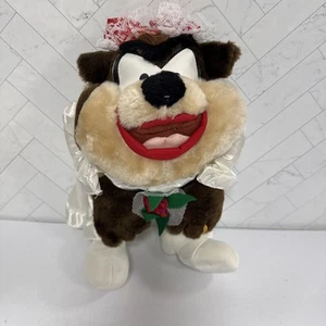 Vintage 1997 AceNovelty Looney Tunes Mrs Tazmanian Devil Taz Bride Wedding Plush - Picture 1 of 8