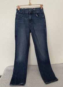 The Childrens Place Boys Blue Medium Wash Denim Straight Leg Jeans Size 14 Slim - Picture 1 of 7