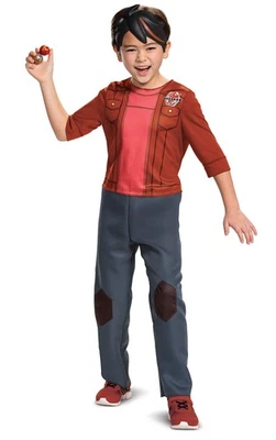 Disguise Bakugan Dan Kuso Costume, Classic Child Size Large (10-12), Red & Blue - Image 1 of 4