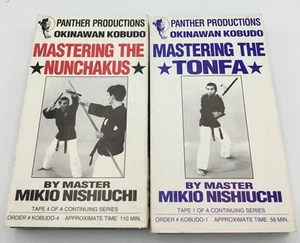 Vintage Panther Productions Mastering The Tonfa And Nunchakus VHS Nunchucks - Picture 1 of 6