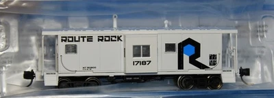 N Scale - BLUFORD SHOPS 44305 ROCK ISLAND Int. Ph. 4 Bay Window Caboose - Image 1 of 4