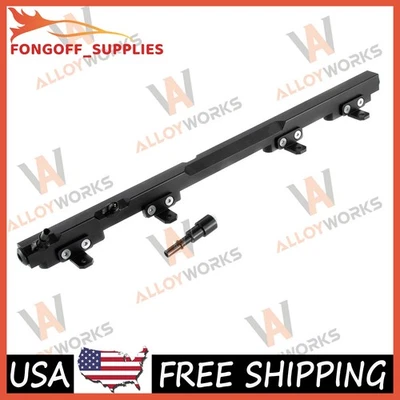 Billet Aluminum Fuel Rail For 1997-2000 1998 JEEP Wrangler TJ/Cherokee XJ 4.0L Foto 1 de 4