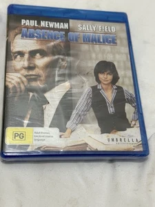 Absence Of Malice Blu-ray Brand New Paul Newman Sally Field 1981 Movie OOP HTF - Imagen 1 de 2