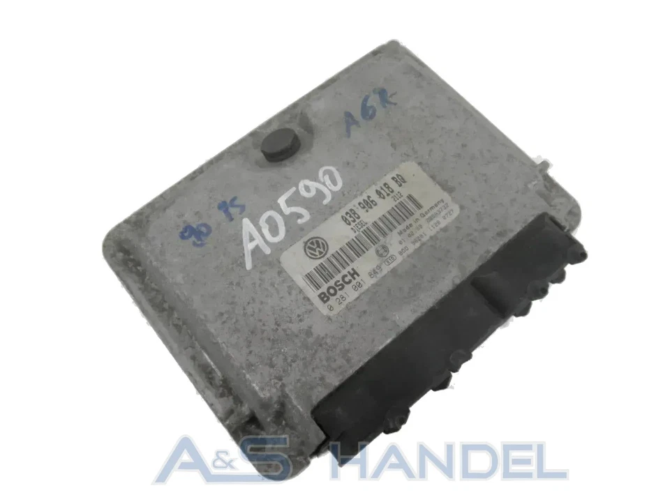 Orig. Controllore motore Skoda Octavia 1.9 1,9 TDI 038906018BQ Bosch ECU 90PS AG - Immagine 1 di 1