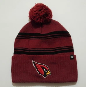 Cappello Berretto Arizona Cardinals NFL New Era Pom Cuffed Beanie -Nuovo con etichette - Foto 1 di 6