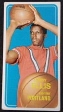 Portland Trailblazers NBA Sports Card Leroy Ellis 1970 Topps 35 