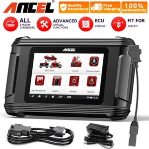 Herramienta de diagnóstico escáner OBD2 para motocicleta ANCEL MT510 escaneo de todo sistema para Ducati - Imagen 1 de 11