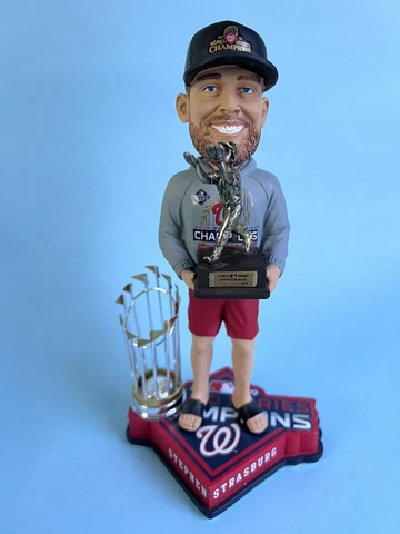 STEPHEN STRASBURG Nationals WORLD SERIES Bobblehead Store Exclusive #46/100 Cover