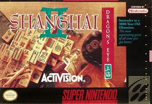 Shanghai 2 Dragon's Eye SNES Great Condition Fast Shipping - Picture 1 of 1
