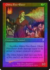 Ghitu Fire-Eater FOIL 7th Edition PLD Red Uncommon MAGIC MTG CARD ABUGames