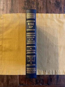 Easton Press RISE UP Reverend Al Sharpton~SIGNED(COA) 1st  Ed Leather Political - Bild 1 von 12
