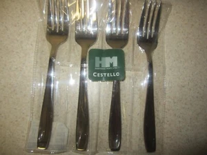 HERITAGE MINT LOT OF 4 NEW CESTELLO SALAD FORK VIET NAM - Picture 1 of 4