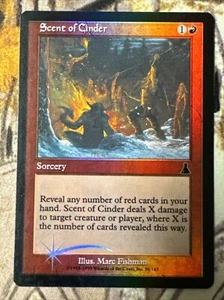 MTG Scent of Cinder Urza's Destiny 96/144 Foil Common - Picture 1 of 2