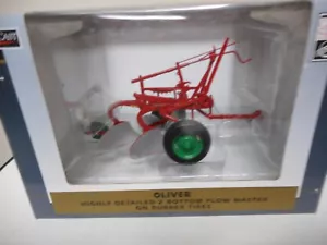 Speccast 1/16 Oliver plowmaster 2 bottom plow on rubber tires - Picture 1 of 5