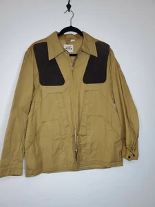 Vintage 80's Duxbak Game Pocket Shooting Jacket Men's MEDIUM Talon Zippers USA - Picture 1 of 10