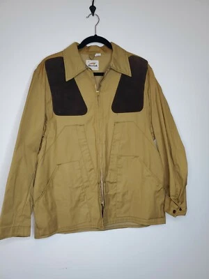 Vintage 80's Duxbak Game Pocket Shooting Jacket Men's MEDIUM Talon Zippers USA - Image 1 of 4