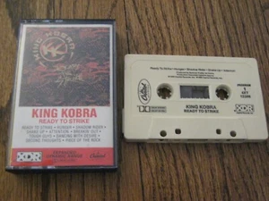 King Cobra Ready To Strike US Casssette Tape Metal - Picture 1 of 3